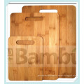New Product for 2015 Moso Bamboo Cutting Board 3 Pcs Set Food Grade
